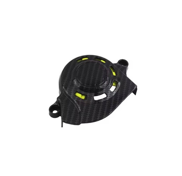 SUR-RON Antriebskettenradabdeckung / Motorabdeckung Carbon-Optik für Light Bee